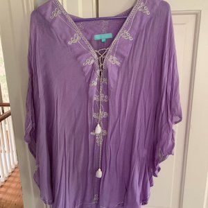 Melissa Odabash Purple Tunic